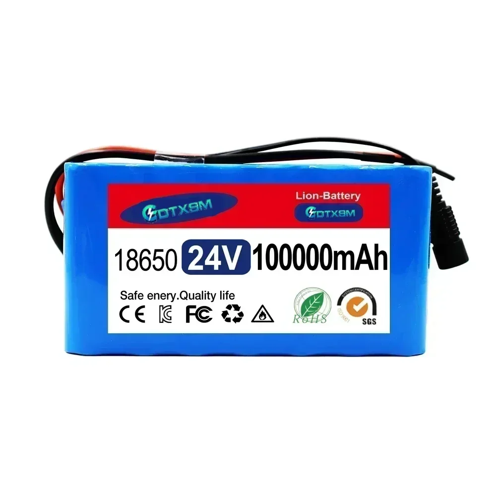 High Capacity 24V 7S3P 18650 Lithium-Ion Battery Pack 100Ah with 20A Balanced BMS for Scooter & Electric Wheelchair + 2A Charger
High Capacity 24V 7S3P 18650 Lithium-Ion Battery Pack 100Ah with 20A Balanced BMS for Scooter & Electric Wheelchair + 2A Charger