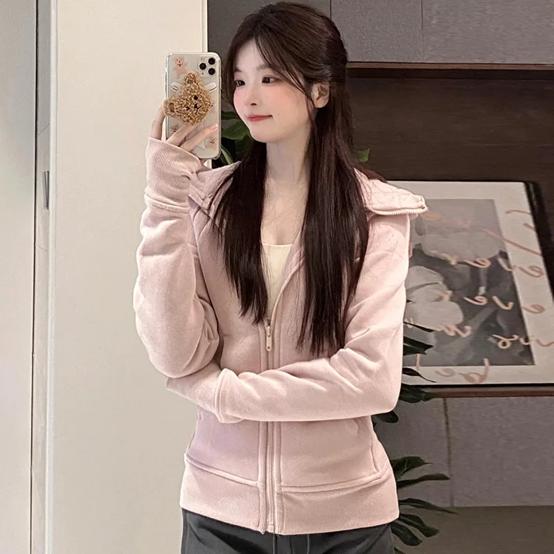 2025 New Casual Hoodie Women's Coat Slimming, Hooded Zipper Cardigan Fitness Yoga Sports Top
2025 New Casual Hoodie Women's Coat Slimming, Hooded Zipper Cardigan Fitness Yoga Sports Top