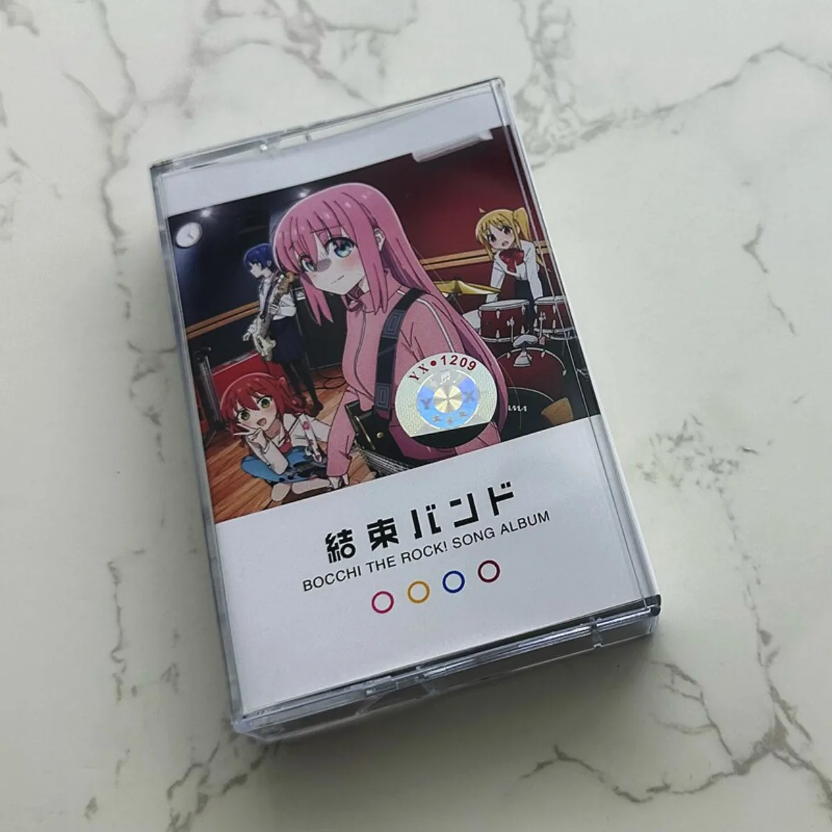 Bocchi The Rock! Kessoku Band Complete Collection Cassette Tape Anime Theme Songs with Lyric Booklet for Collection & Listening
Bocchi The Rock! Kessoku Band Complete Collection Cassette Tape Anime Theme Songs with Lyric Booklet for Collection & Listening