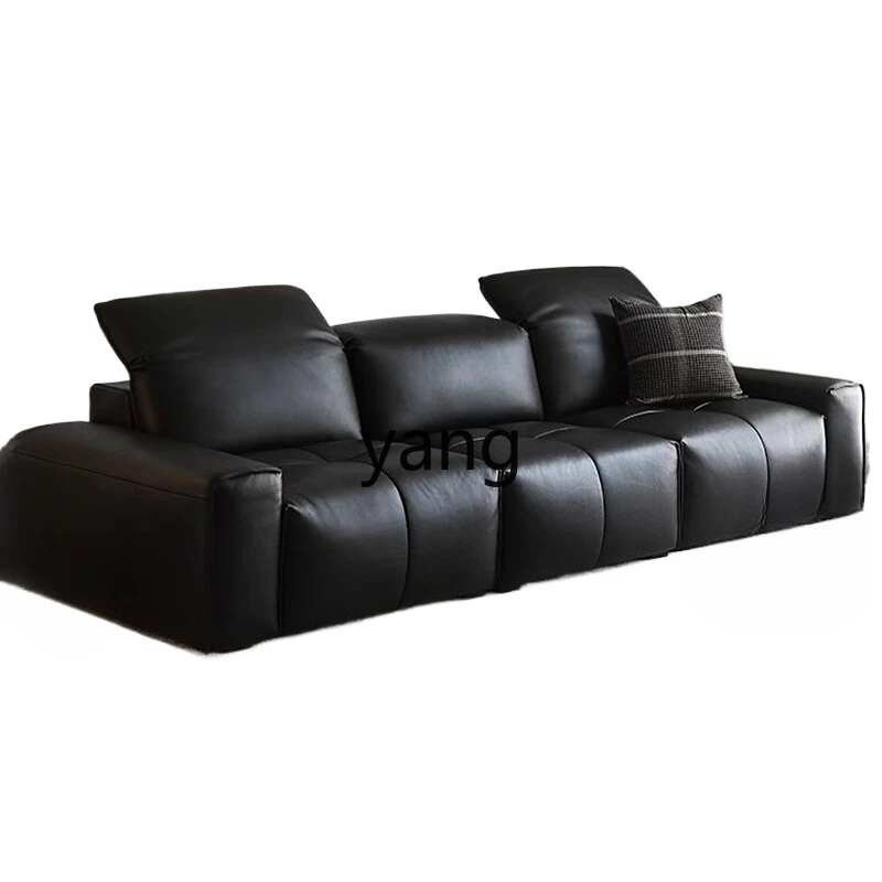 xyy medieval leather adjustable high backrest corner first layer cowhide black straight row sofa
xyy medieval leather adjustable high backrest corner first layer cowhide black straight row sofa