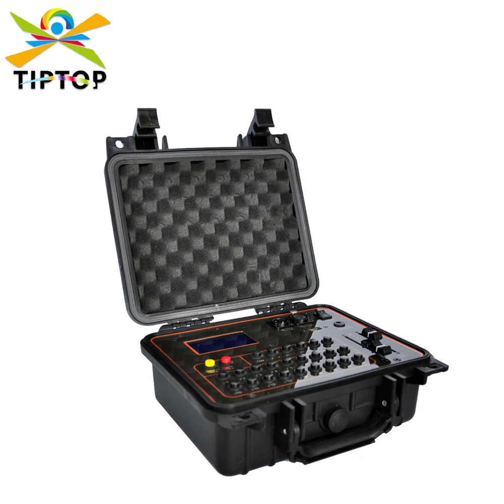 Gigertop LCD Display Cold Fireworks Program Controller DMX512/Wireless Remtoe Control Fountain Stage Effect Sparkler Machine
Gigertop LCD Display Cold Fireworks Program Controller DMX512/Wireless Remtoe Control Fountain Stage Effect Sparkler Machine