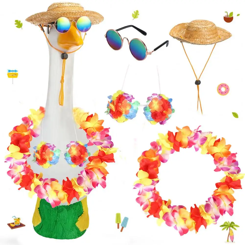 1 Set Porch Goose Summer Outfits Hawaiian Lei Straw Hat Sunglasses Festive Vacation Costume Goose Attire For 23 Гусиный Костюм
1 Set Porch Goose Summer Outfits Hawaiian Lei Straw Hat Sunglasses Festive Vacation Costume Goose Attire For 23 Гусиный Костюм