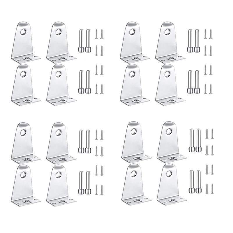 ABRU-16X Metal Hold Down Brackets And Pins, Blind Brackets Blind Holder Replacements For Horizontal Blind Shades Window
ABRU-16X Metal Hold Down Brackets And Pins, Blind Brackets Blind Holder Replacements For Horizontal Blind Shades Window