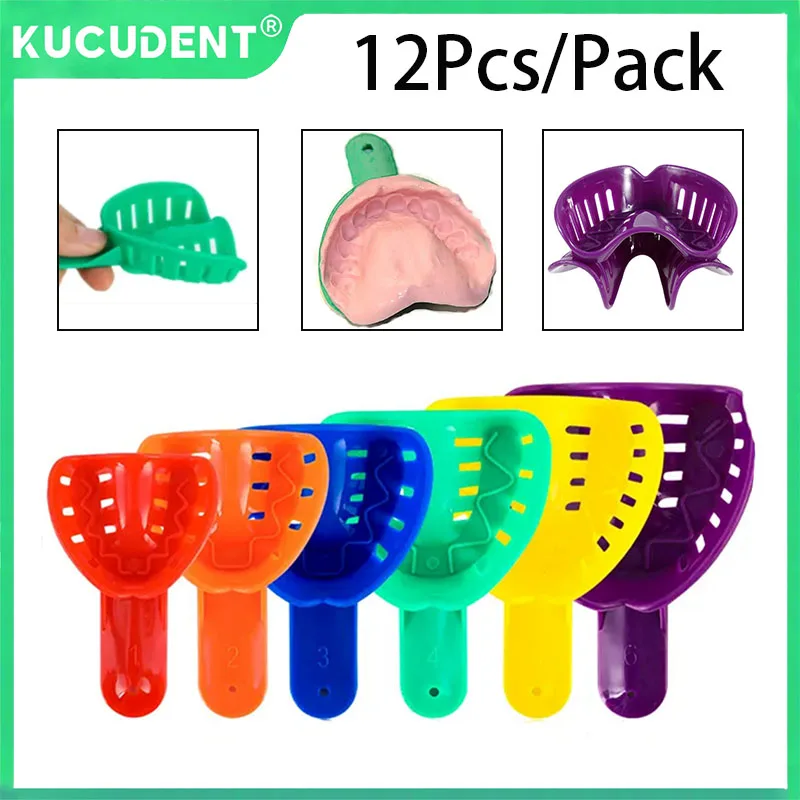12 Pcs/Set Disposable Dental Impression Trays Adult And Children L/M/S Plastic Teeth Holder Oral Care Tools Dentist Materials
12 Pcs/Set Disposable Dental Impression Trays Adult And Children L/M/S Plastic Teeth Holder Oral Care Tools Dentist Materials
