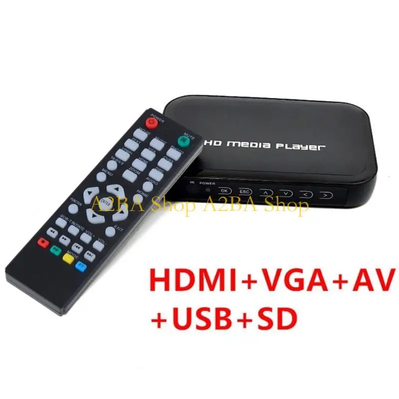 A2BA Advertising Player Mini 4K Media Player Support TF Card USB Disk 1080P
A2BA Advertising Player Mini 4K Media Player Support TF Card USB Disk 1080P