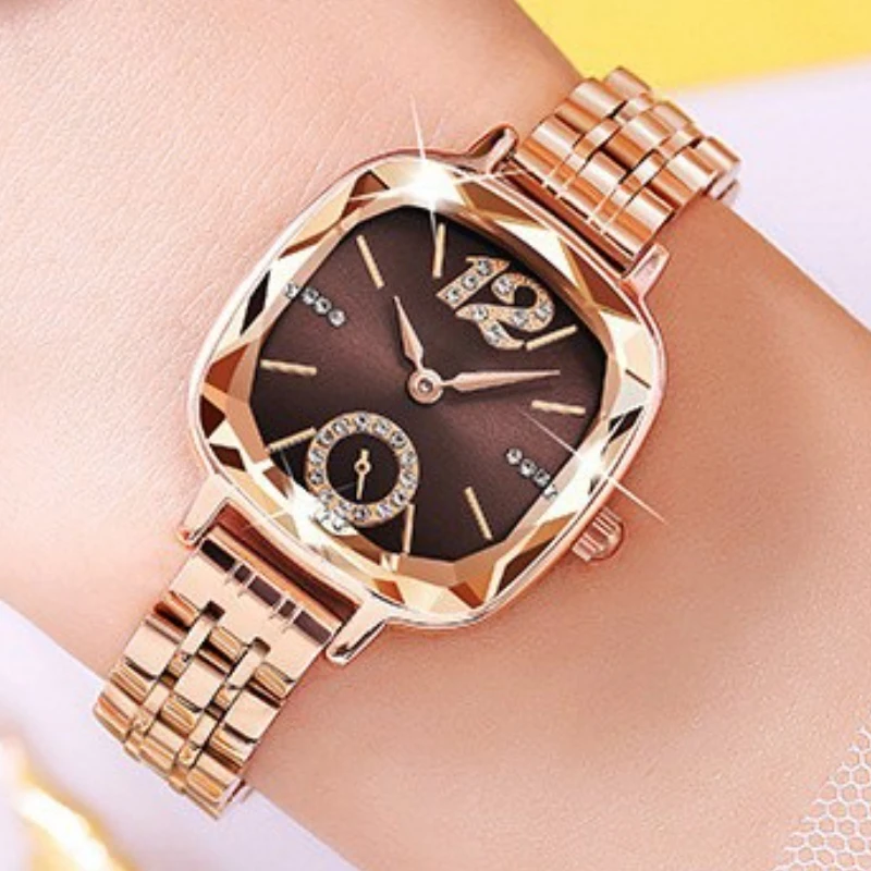 Водонепроницаемые кварцевые наручные часы для женщин, роскошные модные часы, квадратные женские часы из стекла, Relojes Para Mujer 시계 Часы
Водонепроницаемые кварцевые наручные часы для женщин, роскошные модные часы, квадратные женские часы из стекла, Relojes Para Mujer 시계 Часы