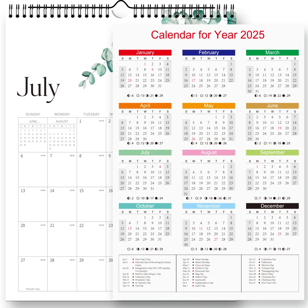 1Pc 2025.7-2026.12 Wall Calendar: from July 2025 to December 2026, 18 Months Calendar, with Simple Folding Calendar
1Pc 2025.7-2026.12 Wall Calendar: from July 2025 to December 2026, 18 Months Calendar, with Simple Folding Calendar