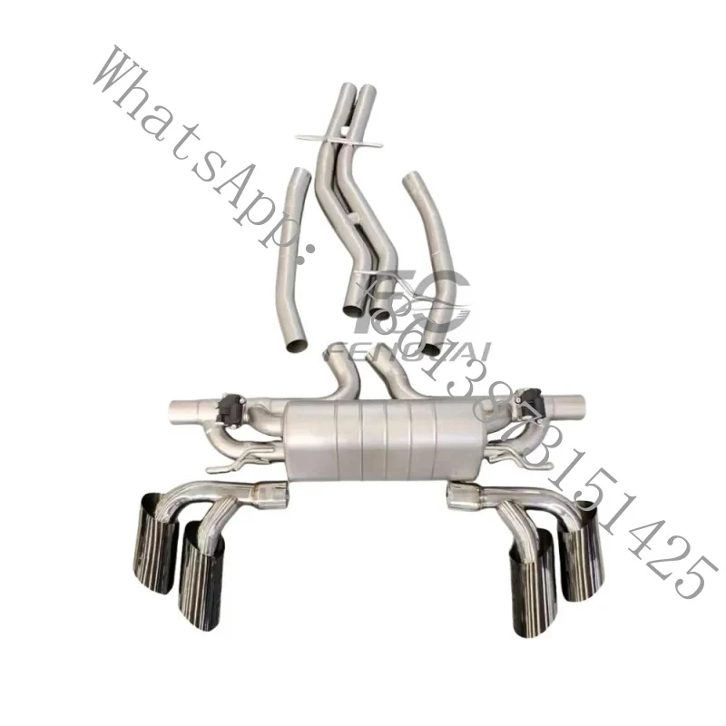 Suitable Cuski Stainless Steel Valved Back Exhaust System with Muffler Controls & Tips URUS 4.0T 2018-20
Suitable Cuski Stainless Steel Valved Back Exhaust System with Muffler Controls & Tips URUS 4.0T 2018-20
