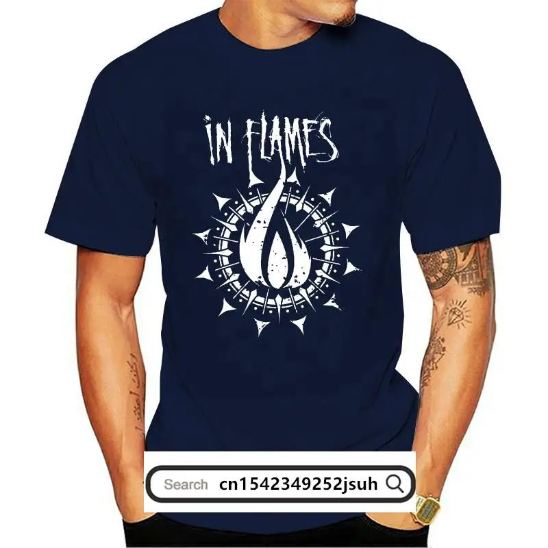 In Flames T-Shirt Swedish Metal Band New Short Sleeve Black Tee Size S-3XL
In Flames T-Shirt Swedish Metal Band New Short Sleeve Black Tee Size S-3XL