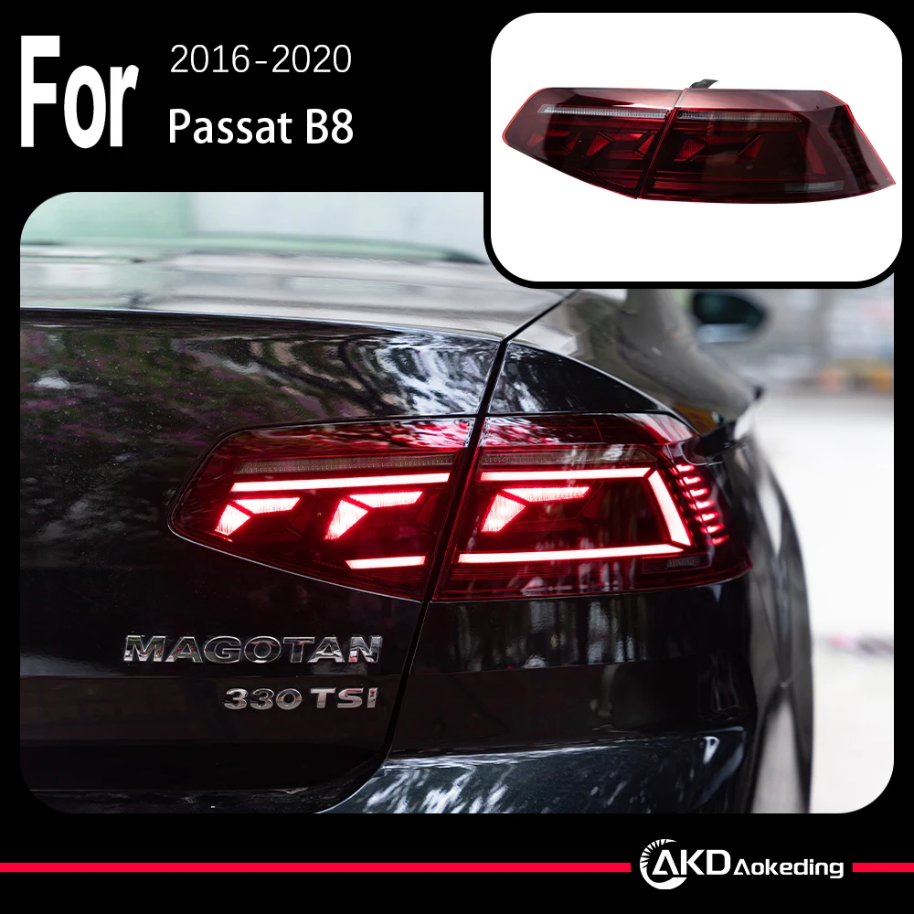 Модель автомобиля AKD для VW Passat B8 Обновление 8,5 т Задние фонари 2016-2020 Magotan Светодиодный задний фонарь DRL Dynami Сигнал тормоза автоаксессуары
Модель автомобиля AKD для VW Passat B8 Обновление 8,5 т Задние фонари 2016-2020 Magotan Светодиодный задний фонарь DRL Dynami Сигнал тормоза автоаксессуары