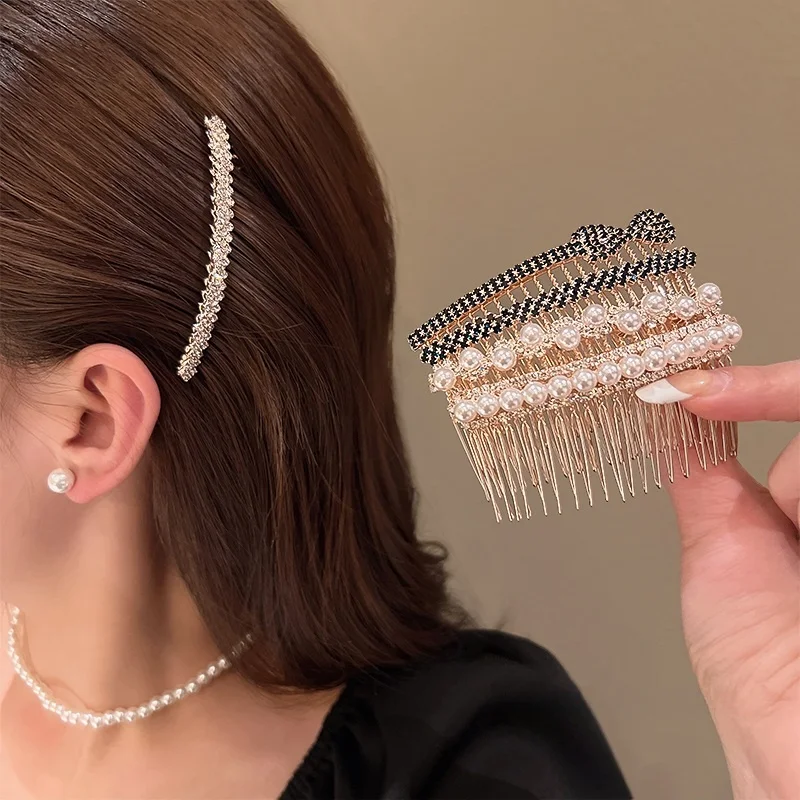 Anti-Slip Diamond Hair Comb Women's Faion Hair Accories Side Hair Clips Ba of Head Hair Pins Fre out New 2023
Anti-Slip Diamond Hair Comb Women's Faion Hair Accories Side Hair Clips Ba of Head Hair Pins Fre out New 2023