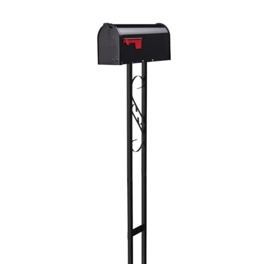 Mailbox-to-Go Weather-Resistant Steel Metal Mail Box for Outside with Post, Black, Medium Curbside Mailbox, USPS Approved for R
Mailbox-to-Go Weather-Resistant Steel Metal Mail Box for Outside with Post, Black, Medium Curbside Mailbox, USPS Approved for R