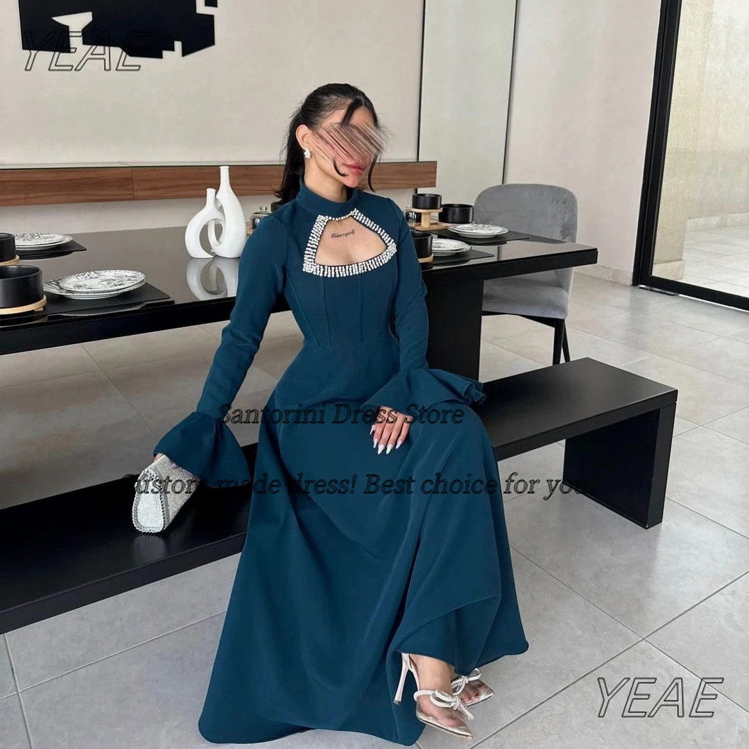 Санторини для особых случаев, женские платья с замочной скважиной и высоким воротником, вечернее платье с длинными рукавами, вечерние платья по индивидуальному заказу
Санторини для особых случаев, женские платья с замочной скважиной и высоким воротником, вечернее платье с длинными рукавами, вечерние платья по индивидуальному заказу