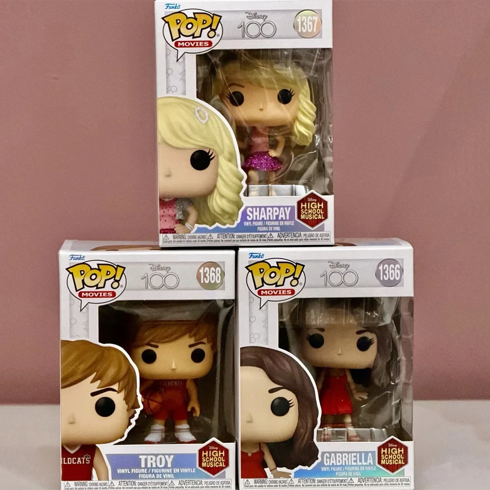 Disney 100 Years Funkos High School Musical SHARPAY EVANS #1367 Gabriella 1366# Pops Action Figure Toys Collection Dolls Gifts
Disney 100 Years Funkos High School Musical SHARPAY EVANS #1367 Gabriella 1366# Pops Action Figure Toys Collection Dolls Gifts