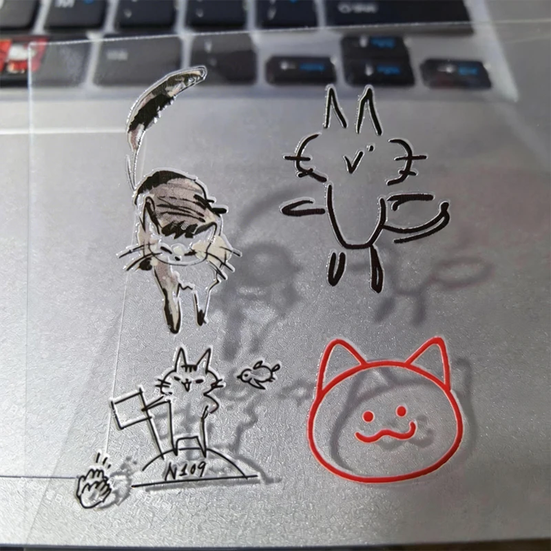 2Pcs/Set Love and Deepspace Sylus Cat 3D Waterproof Transfer Stickers Phone Laptop DIY Decoration
2Pcs/Set Love and Deepspace Sylus Cat 3D Waterproof Transfer Stickers Phone Laptop DIY Decoration