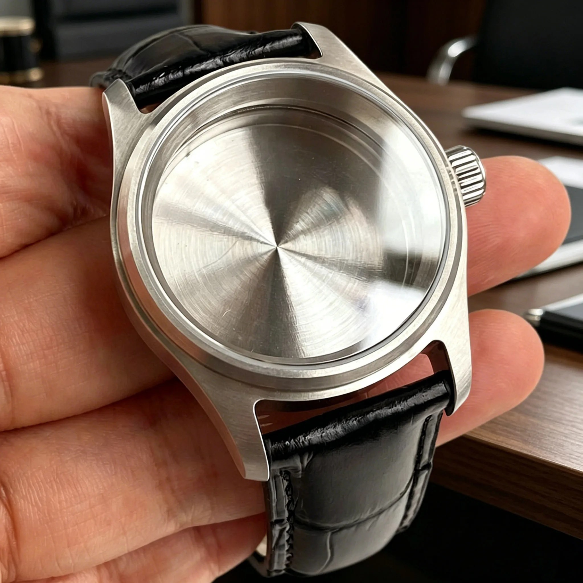 Корпус для часов Retro Series 36 мм 39 мм, пилотский, из нержавеющей стали, 20ATM, сапфировое стекло, кожаный ремешок, подходит для механизмов NH35, ETA2824, Miyota 8215
Корпус для часов Retro Series 36 мм 39 мм, пилотский, из нержавеющей стали, 20ATM, сапфировое стекло, кожаный ремешок, подходит для механизмов NH35, ETA2824, Miyota 8215