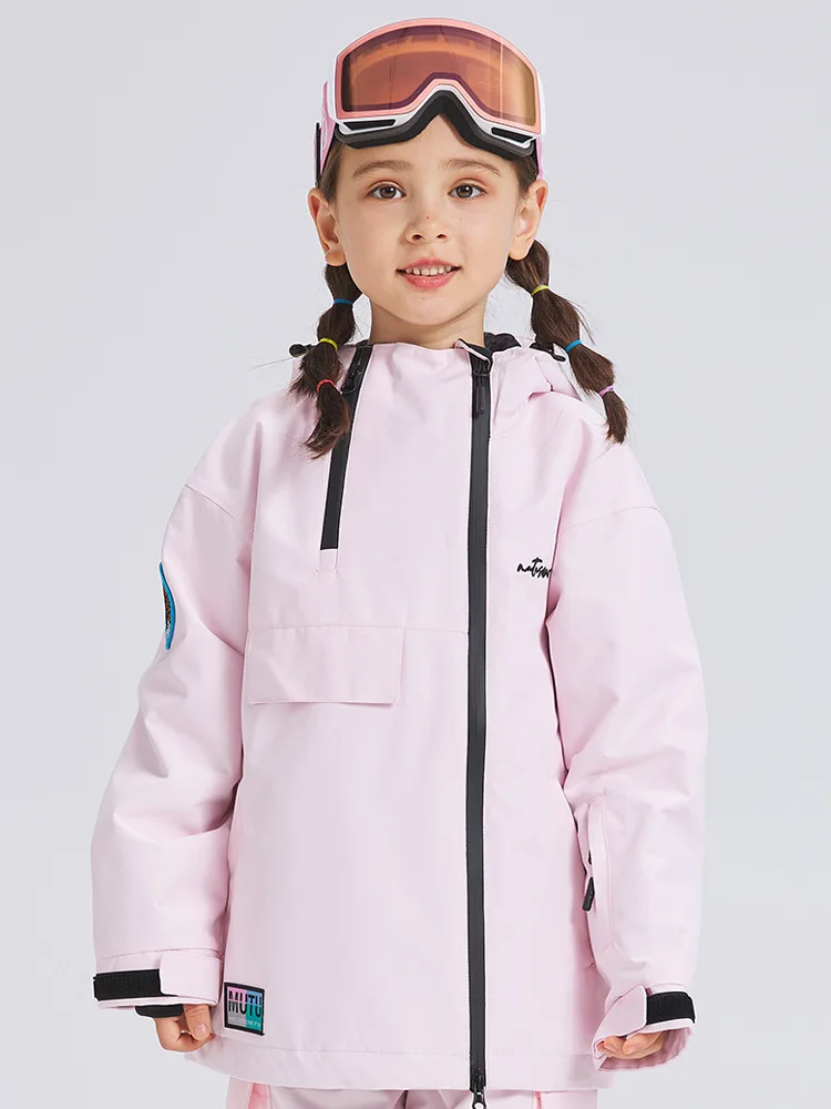 MUTUSNOW 2025 New Warm Thicked Boys' And Girls' Windproof Ski Jacket Outdoor Winter Children Waterproof Snowboarding Coats
MUTUSNOW 2025 New Warm Thicked Boys' And Girls' Windproof Ski Jacket Outdoor Winter Children Waterproof Snowboarding Coats