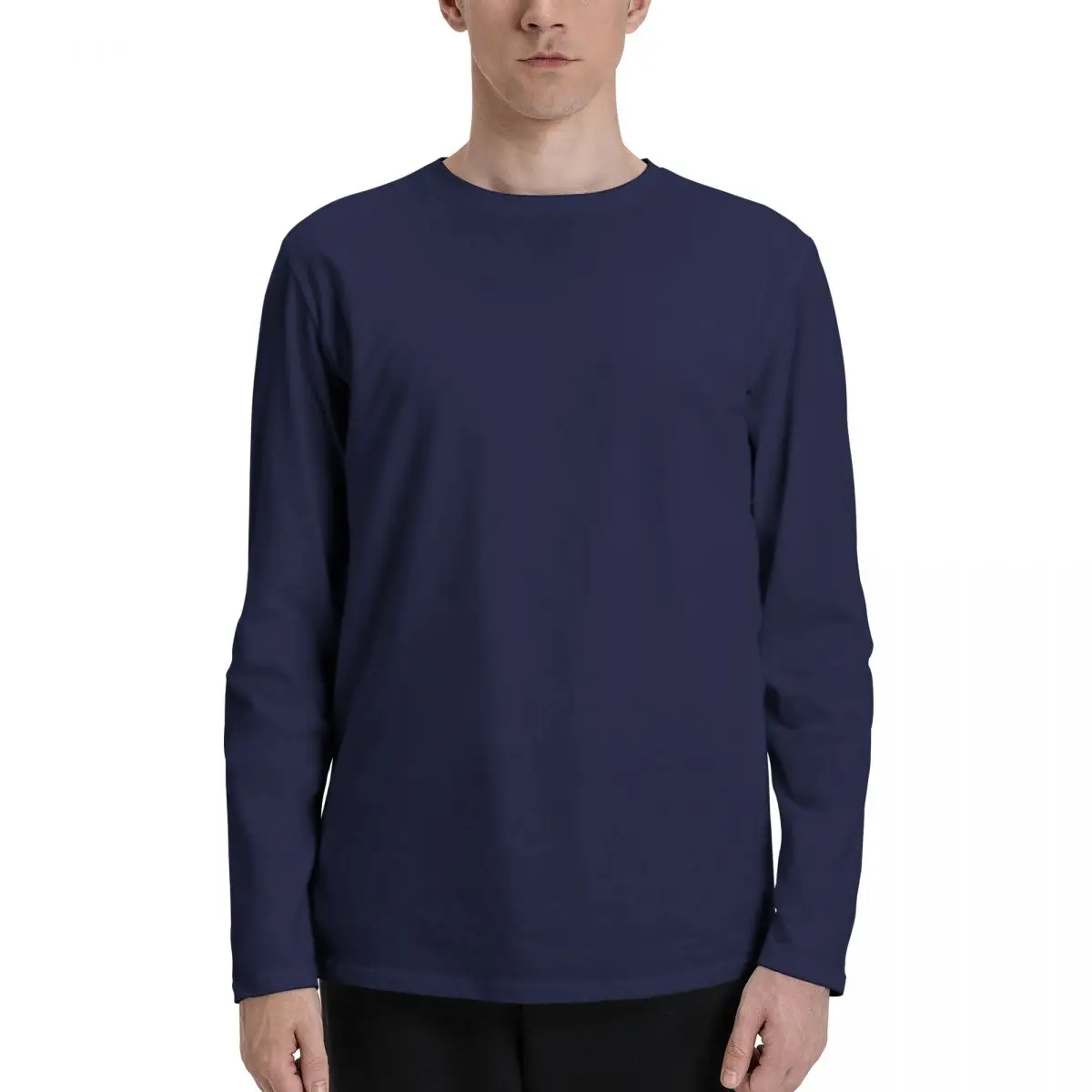 HOT SALE Solid Color Blank Print T-shirt High Quality Cotton Men Long Sleeve T-shirts Tops
HOT SALE Solid Color Blank Print T-shirt High Quality Cotton Men Long Sleeve T-shirts Tops
