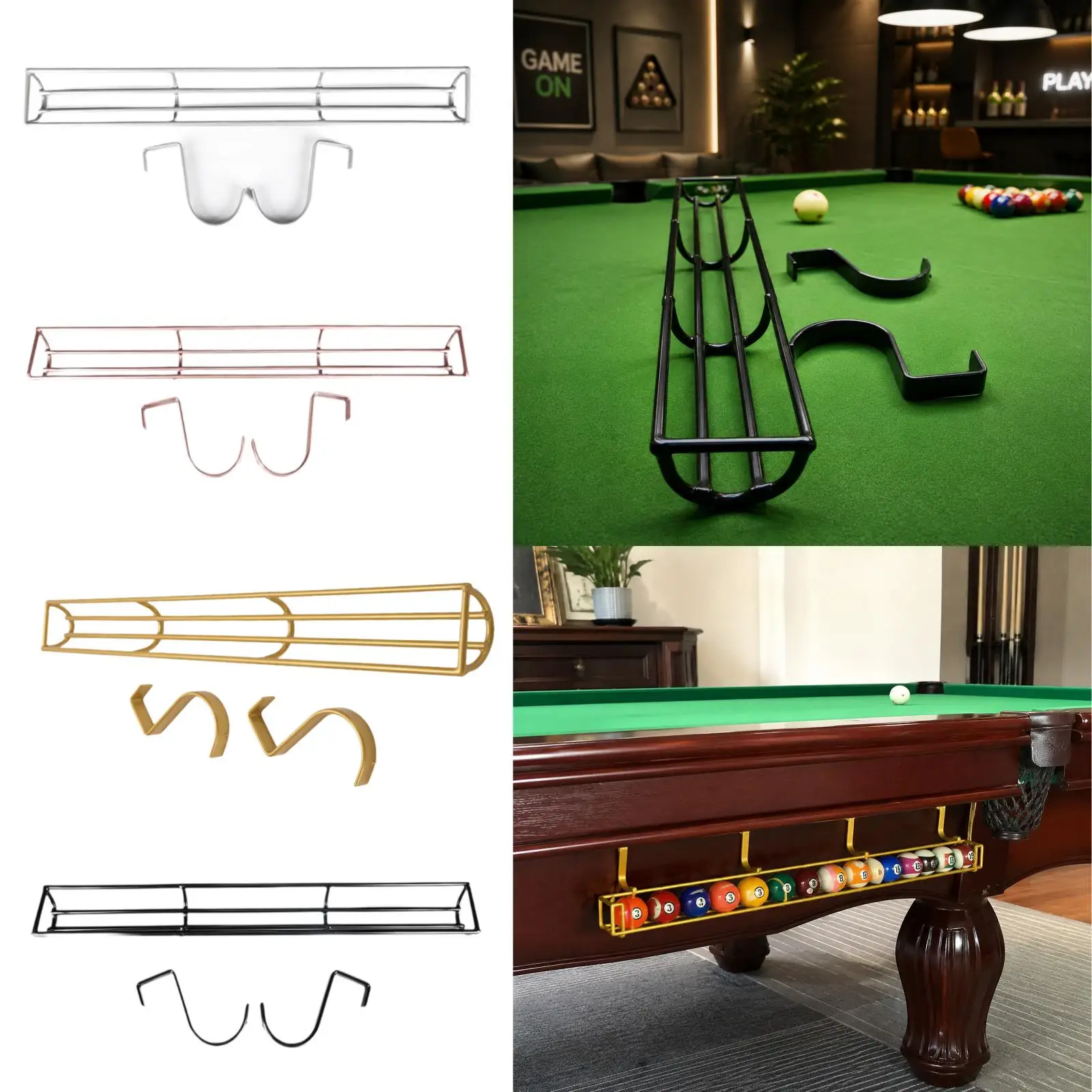 Pool Table Part Durability Professional Billiards Storage Holder Metal ABS Organizer for Game Room Essential Use
Pool Table Part Durability Professional Billiards Storage Holder Metal ABS Organizer for Game Room Essential Use