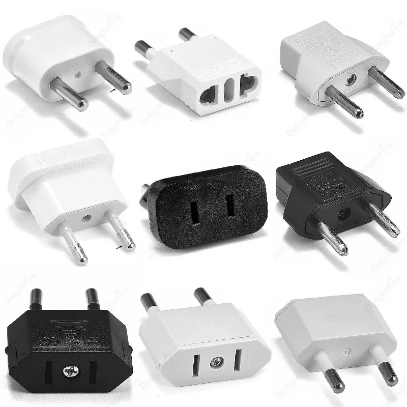 EU Travel Plug Adapter US To EU Plug Power Adapter American To European Wall Socket 4.8mm Electrical Plug Converter AC Outlet
EU Travel Plug Adapter US To EU Plug Power Adapter American To European Wall Socket 4.8mm Electrical Plug Converter AC Outlet