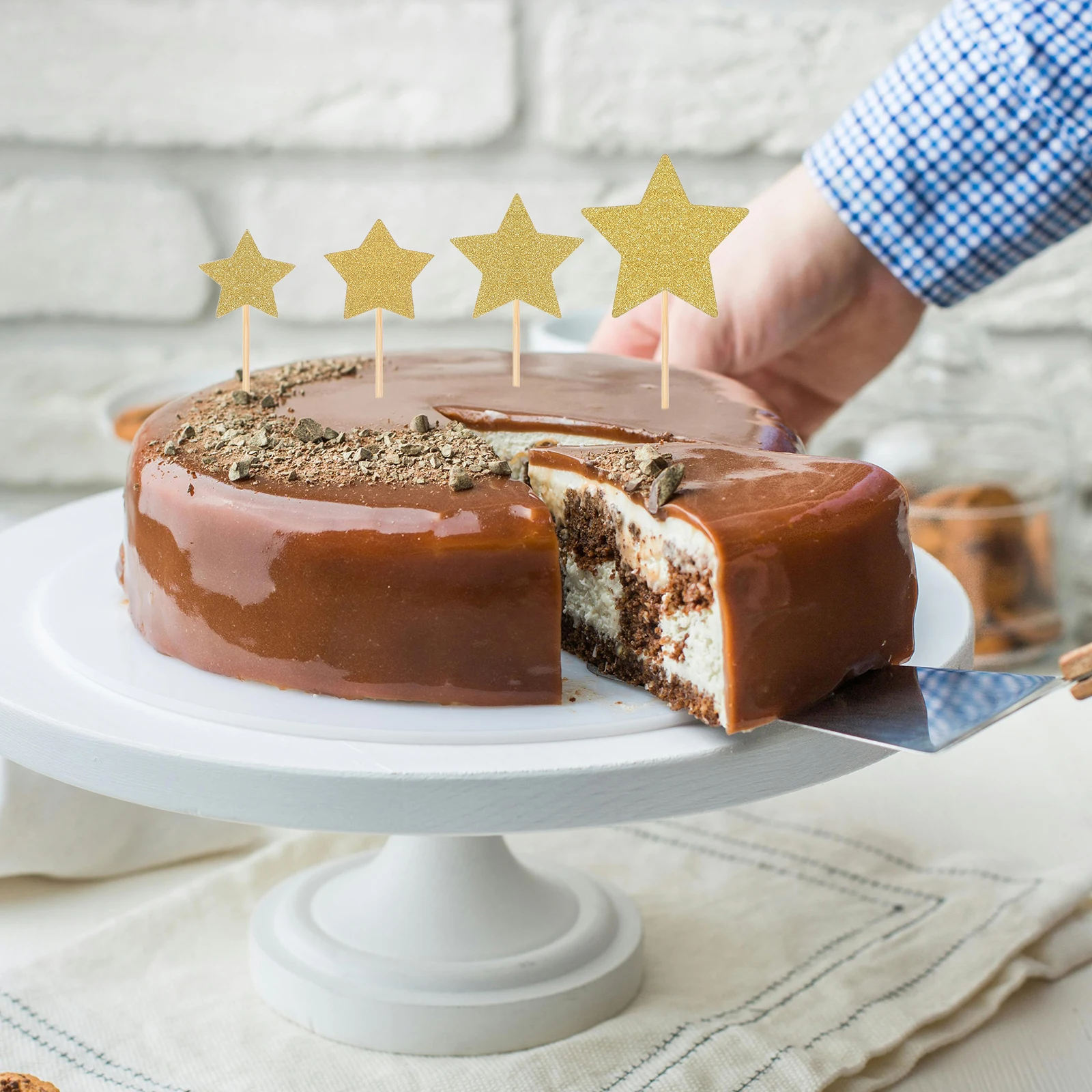 1 set Glitter Cake Picks Silver Party Cupcake Toppers Dessert Dessert Toppers Decorations Wedding Birthday Accessories 
1 set Glitter Cake Picks Silver Party Cupcake Toppers Dessert Dessert Toppers Decorations Wedding Birthday Accessories