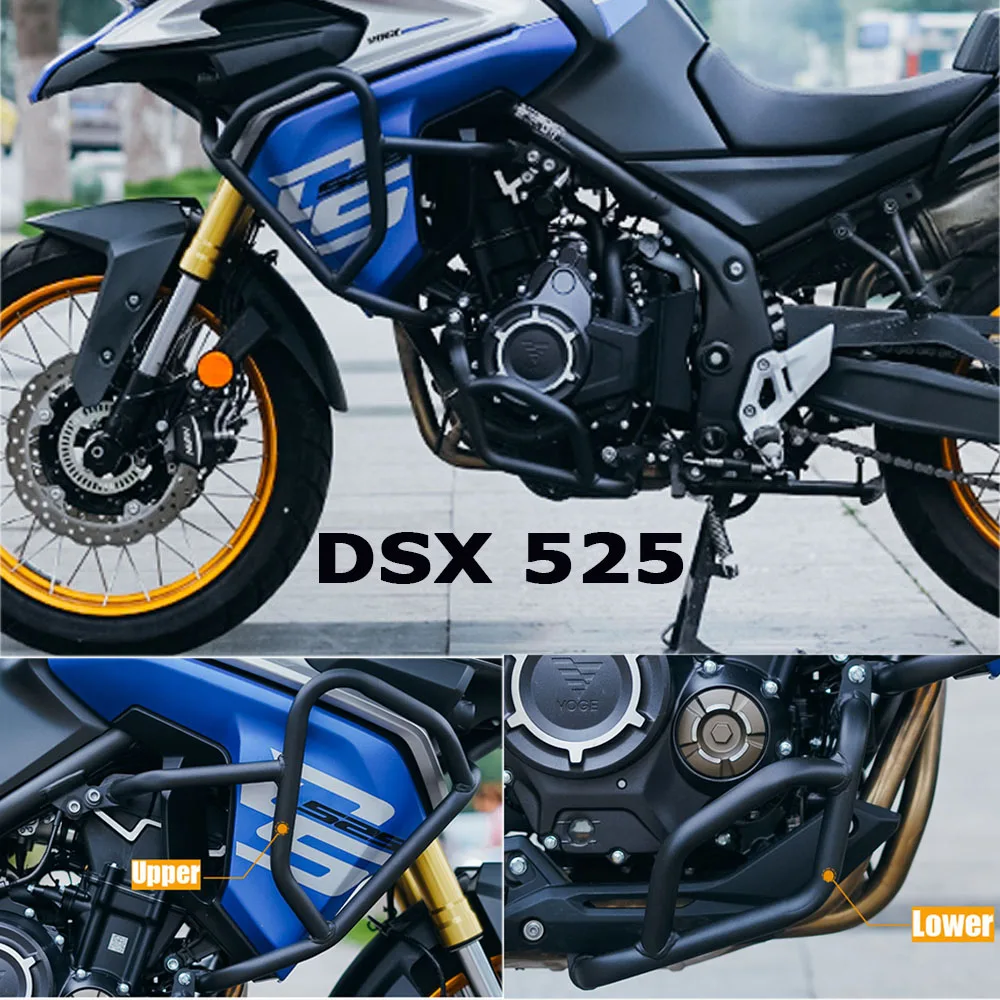 Motorcycle Frame Bumpers DSX525 For Loncin Voge Valico DSX525 Accessories Anti-Crash Bar DS525X Engine Guard Falling Protection
Motorcycle Frame Bumpers DSX525 For Loncin Voge Valico DSX525 Accessories Anti-Crash Bar DS525X Engine Guard Falling Protection