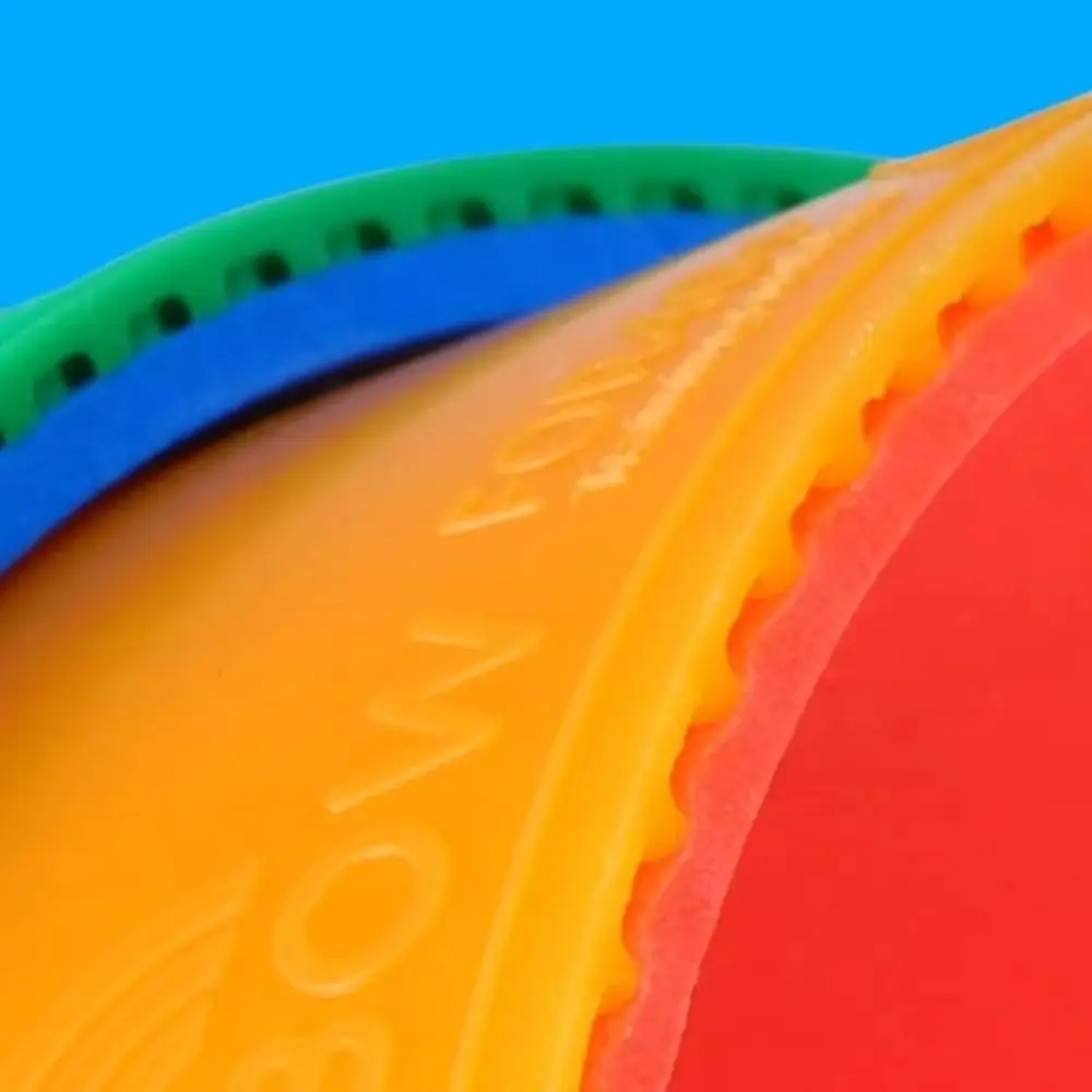 High Speed Table Tennis Rubber Sheet Ultra Spin Quick Attack Pong Rubber Rainbow 5 Colors Table Tennis Rubber Training Practice
High Speed Table Tennis Rubber Sheet Ultra Spin Quick Attack Pong Rubber Rainbow 5 Colors Table Tennis Rubber Training Practice