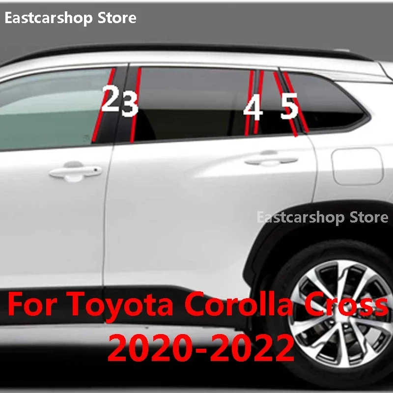 For Toyota Corolla Cross 2022 2021 2020 Car Door Central Window Middle Column Trim Decoration Strip PC B C Pillar Accessories
For Toyota Corolla Cross 2022 2021 2020 Car Door Central Window Middle Column Trim Decoration Strip PC B C Pillar Accessories