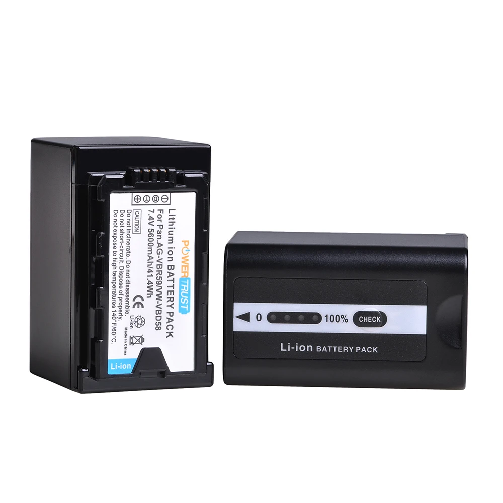 5600 мА · ч VW-VBD58 AG-VBR59 аккумулятор/LED USB зарядное устройство для Panasonic AJ-HPX260MC,HPX265MC,PX 270,PX 298,AG-FC100, VBD78
5600 мА · ч VW-VBD58 AG-VBR59 аккумулятор/LED USB зарядное устройство для Panasonic AJ-HPX260MC,HPX265MC,PX 270,PX 298,AG-FC100, VBD78