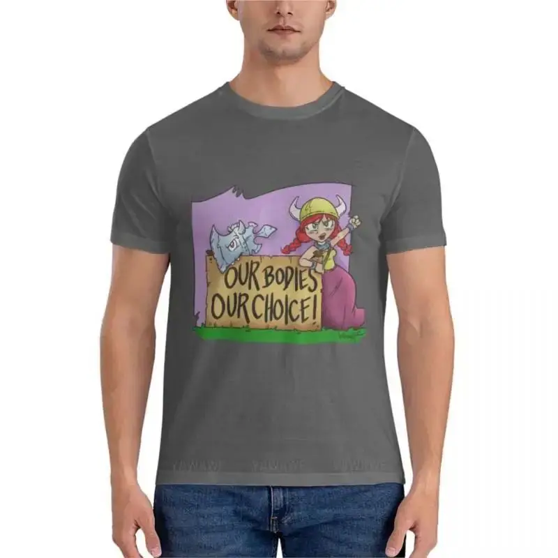 Men's Cotton T-irt Flower Our Bodies Our Choic Cusizable Hand-Painted Design Personalized Clothing Cusization
Men's Cotton T-irt Flower Our Bodies Our Choic Cusizable Hand-Painted Design Personalized Clothing Cusization