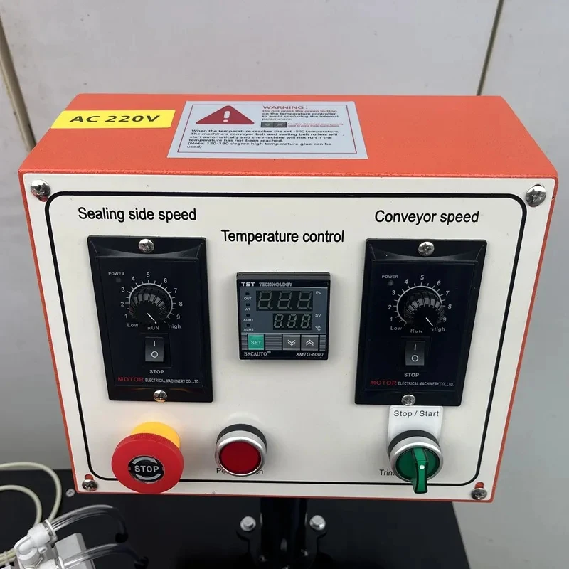 2025 Hot Selling Banding 220V/110V Provided Leather Edge Folding Manual Pvc Gluing Hine
2025 Hot Selling Banding 220V/110V Provided Leather Edge Folding Manual Pvc Gluing Hine