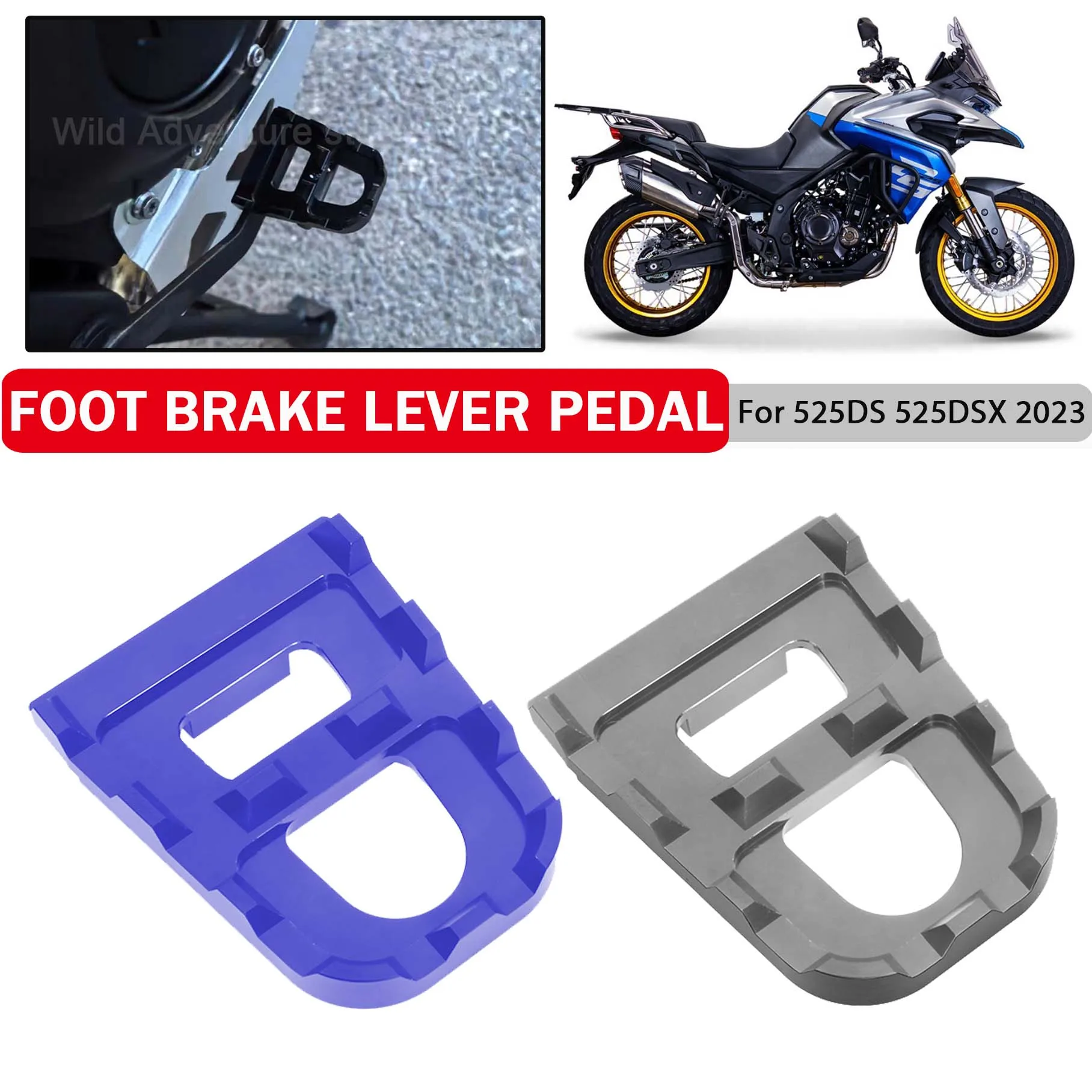 Motorcycle Foot Brake Pad Lever Pedal Enlarge For VOGE 525DSX 525DS 525 DSX 525 DS DS525X 2023 Footrest Pad Extension Extender
Motorcycle Foot Brake Pad Lever Pedal Enlarge For VOGE 525DSX 525DS 525 DSX 525 DS DS525X 2023 Footrest Pad Extension Extender