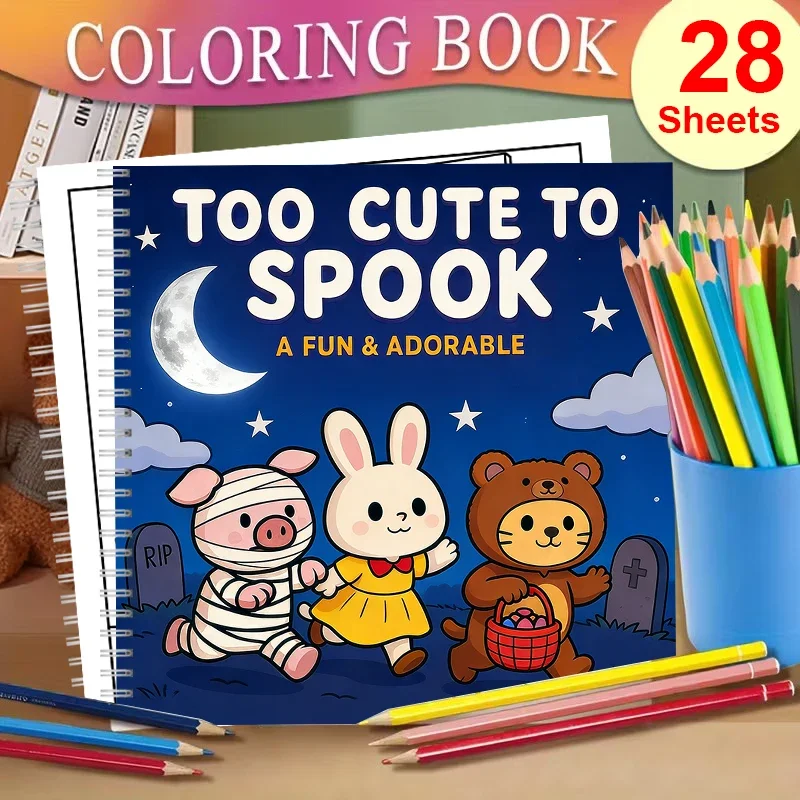 Too Cute to Spook Coloring Book for Adult | Colouring Book, Birthday Day Gift, Back to School Supplies, Adults Cute Drawing Book
Too Cute to Spook Coloring Book for Adult | Colouring Book, Birthday Day Gift, Back to School Supplies, Adults Cute Drawing Book