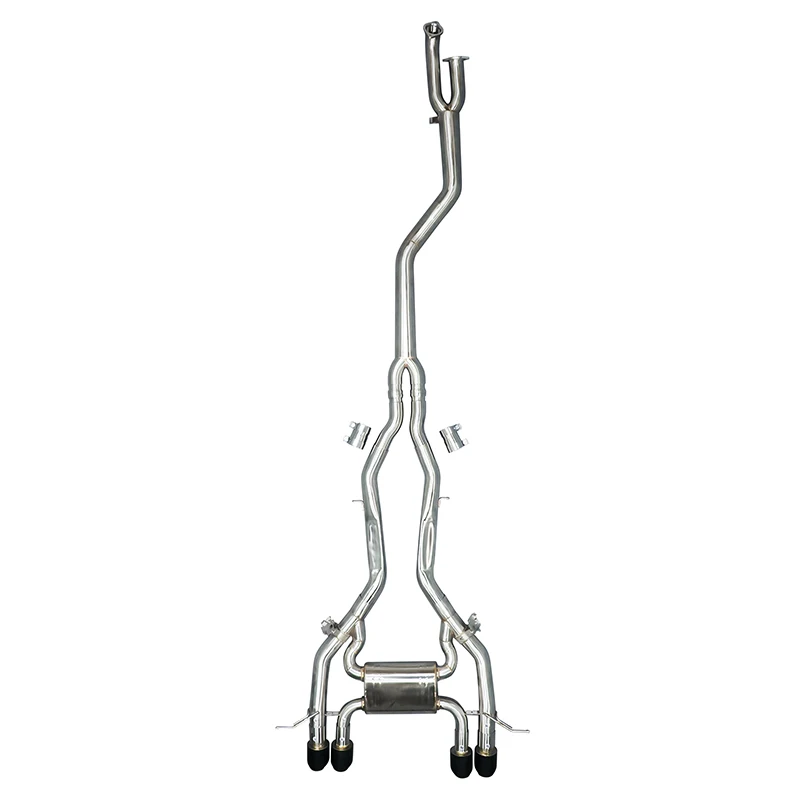 3.5" Tuning for Race Valvetronic Cat-back Exhaust System With Exhaust Muffler Tips Brace for M3 M4 G80 G82 G83 S58B30A 2020+
3.5" Tuning for Race Valvetronic Cat-back Exhaust System With Exhaust Muffler Tips Brace for M3 M4 G80 G82 G83 S58B30A 2020+