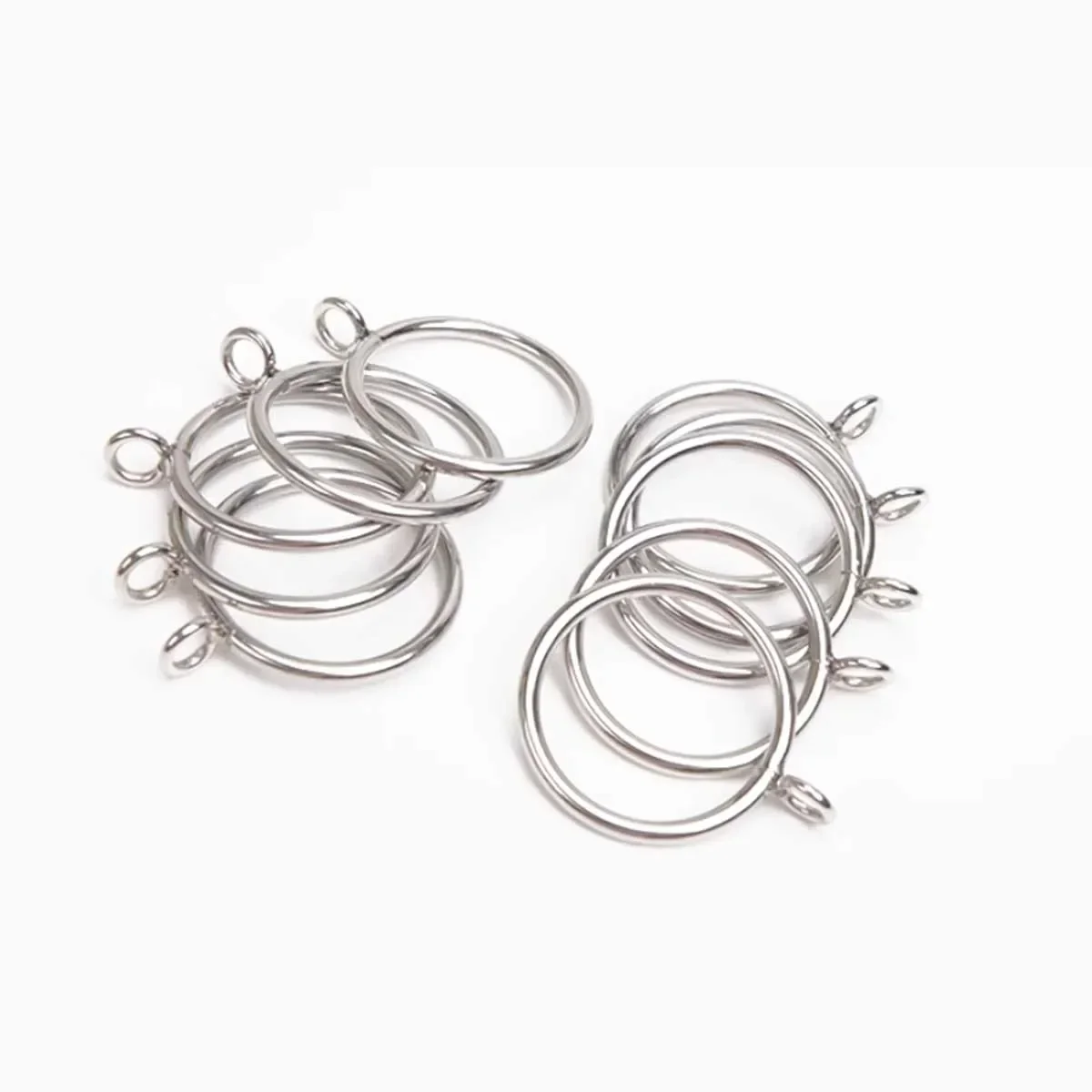 304 Stainless Steel Curtain Ring Buckle Hook Accessories With Inner Diameter Of 2.5/2.8/3.2/3.5/3.8/4.5cm
304 Stainless Steel Curtain Ring Buckle Hook Accessories With Inner Diameter Of 2.5/2.8/3.2/3.5/3.8/4.5cm