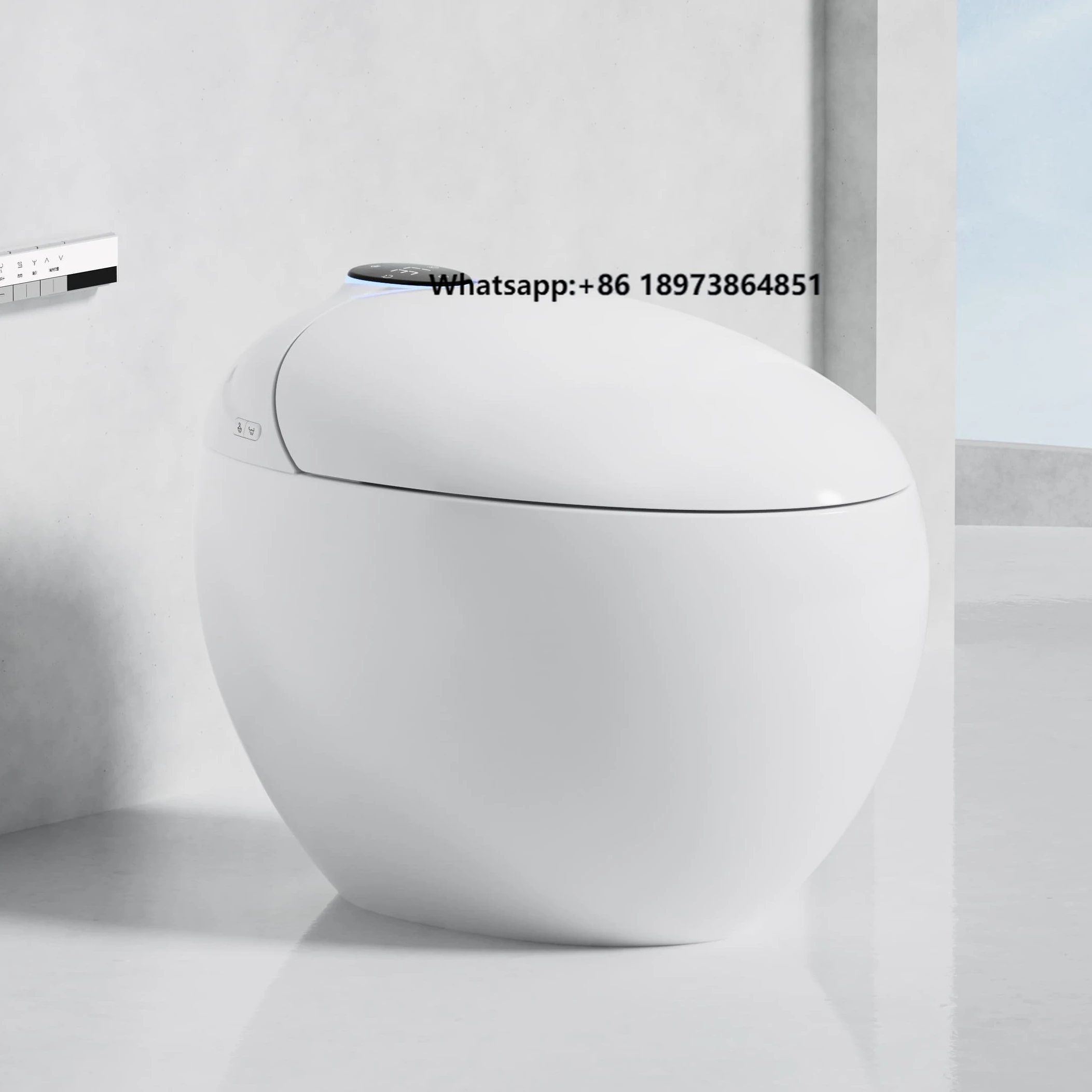 H-025 Model Y Floor Mounted Auto Flush Foot Sensor Smart Toilet Concealed Water Tank Intelligent Smart Toilet
H-025 Model Y Floor Mounted Auto Flush Foot Sensor Smart Toilet Concealed Water Tank Intelligent Smart Toilet