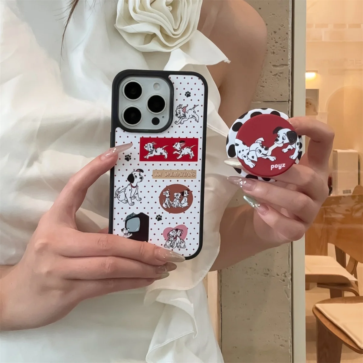 New Polka dot cute cartoon spotted dog Phone Case For iPhone 16 15 14 13 Pro Max fundas Protective cover case iPhone 13 case
New Polka dot cute cartoon spotted dog Phone Case For iPhone 16 15 14 13 Pro Max fundas Protective cover case iPhone 13 case