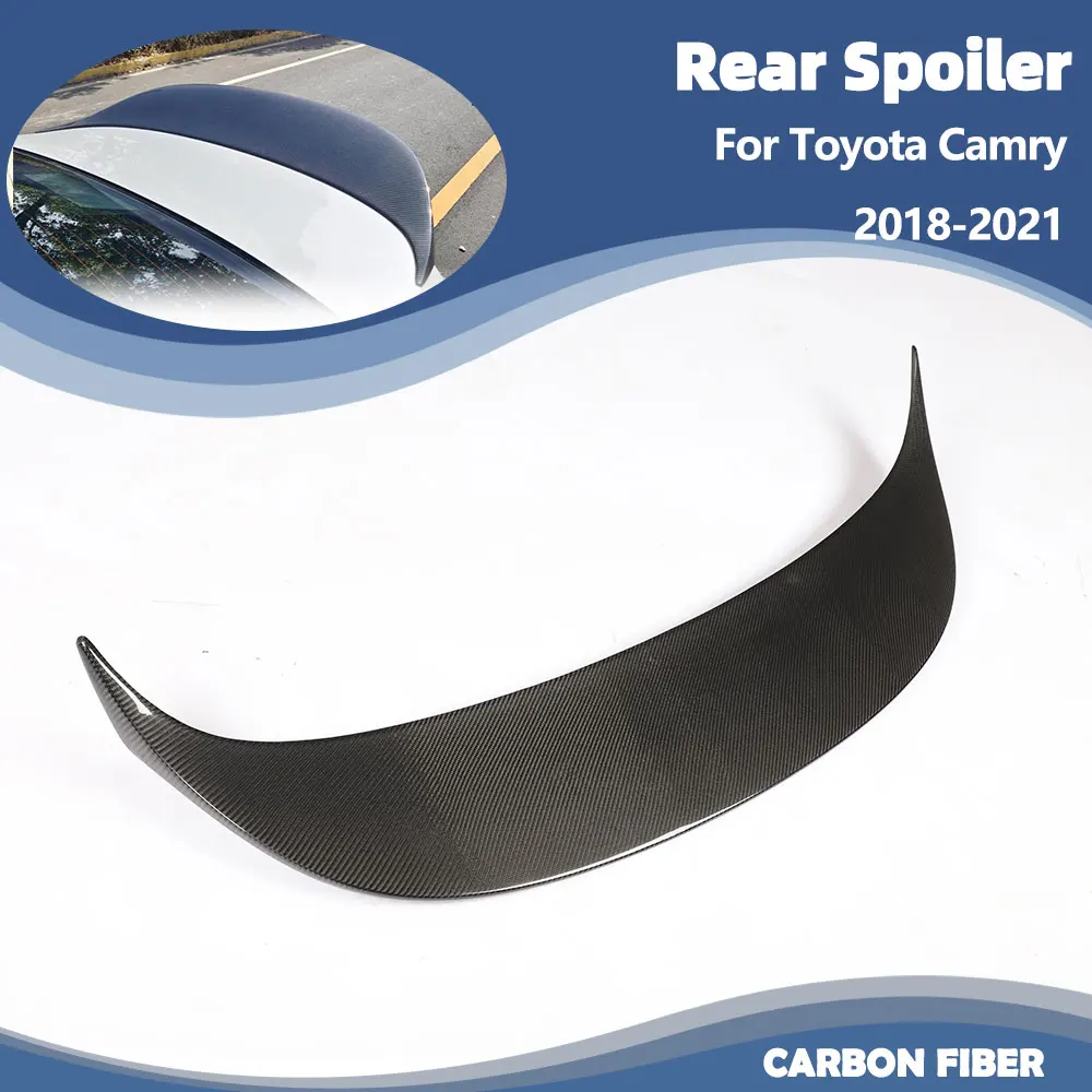 Задний спойлер багажника автомобиля, крылья для Toyota Camry Sedan, 4-дверный 2018-2021, задний спойлер, крышка багажника, крыло, губа, углеродное волокно
Задний спойлер багажника автомобиля, крылья для Toyota Camry Sedan, 4-дверный 2018-2021, задний спойлер, крышка багажника, крыло, губа, углеродное волокно