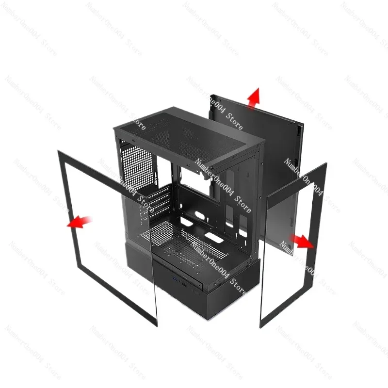 Desktop Computer Desktop Water-cooled Chassis, Sea View Room Glass Game Fully Transparent Chassis
Desktop Computer Desktop Water-cooled Chassis, Sea View Room Glass Game Fully Transparent Chassis