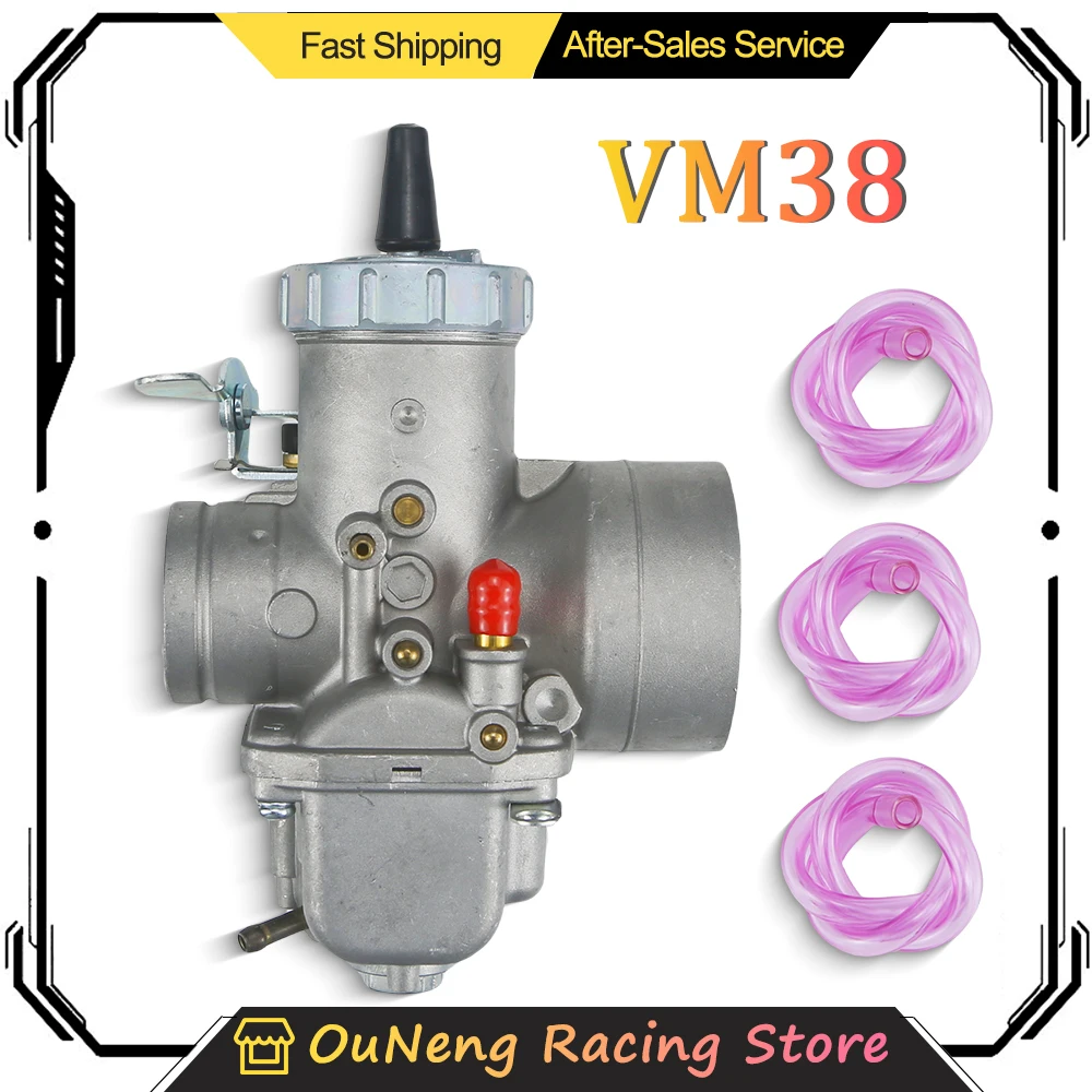 For Yamaha TZ350 VM38-9 250-500cc Mikuni Round Slide VM Series ATV Quad Carb 2 Stroke Carburetor Motorcycle Carburetor VM38 38mm
For Yamaha TZ350 VM38-9 250-500cc Mikuni Round Slide VM Series ATV Quad Carb 2 Stroke Carburetor Motorcycle Carburetor VM38 38mm