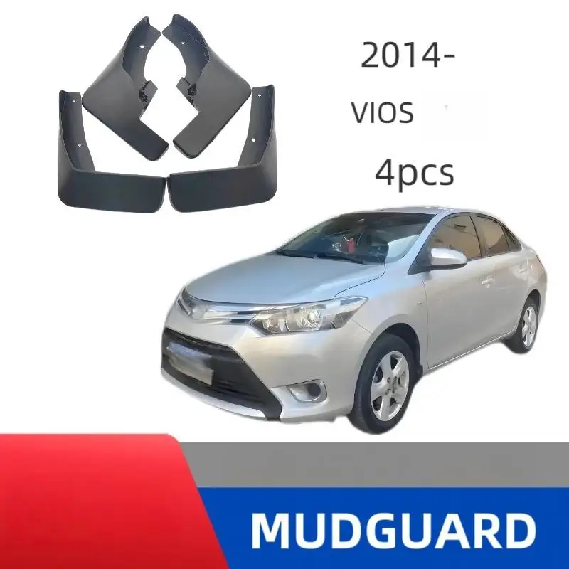Vios 2014-2019 Car Mud Guard Set: Waterproof Tire Splash Guard for Automotive Protection
Vios 2014-2019 Car Mud Guard Set: Waterproof Tire Splash Guard for Automotive Protection