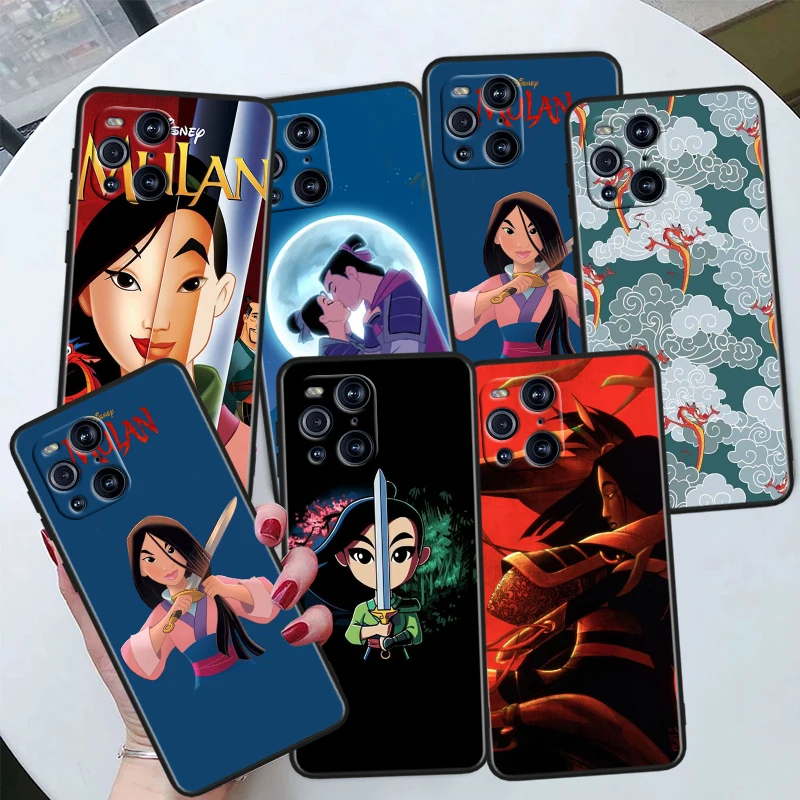 Cool Disney Mulan For OPPO Find X6 X5 X3 X2 F21S F21 Pro Lite Neo Black Silicone Fundas Soft Cover Capa Phone Case
Cool Disney Mulan For OPPO Find X6 X5 X3 X2 F21S F21 Pro Lite Neo Black Silicone Fundas Soft Cover Capa Phone Case