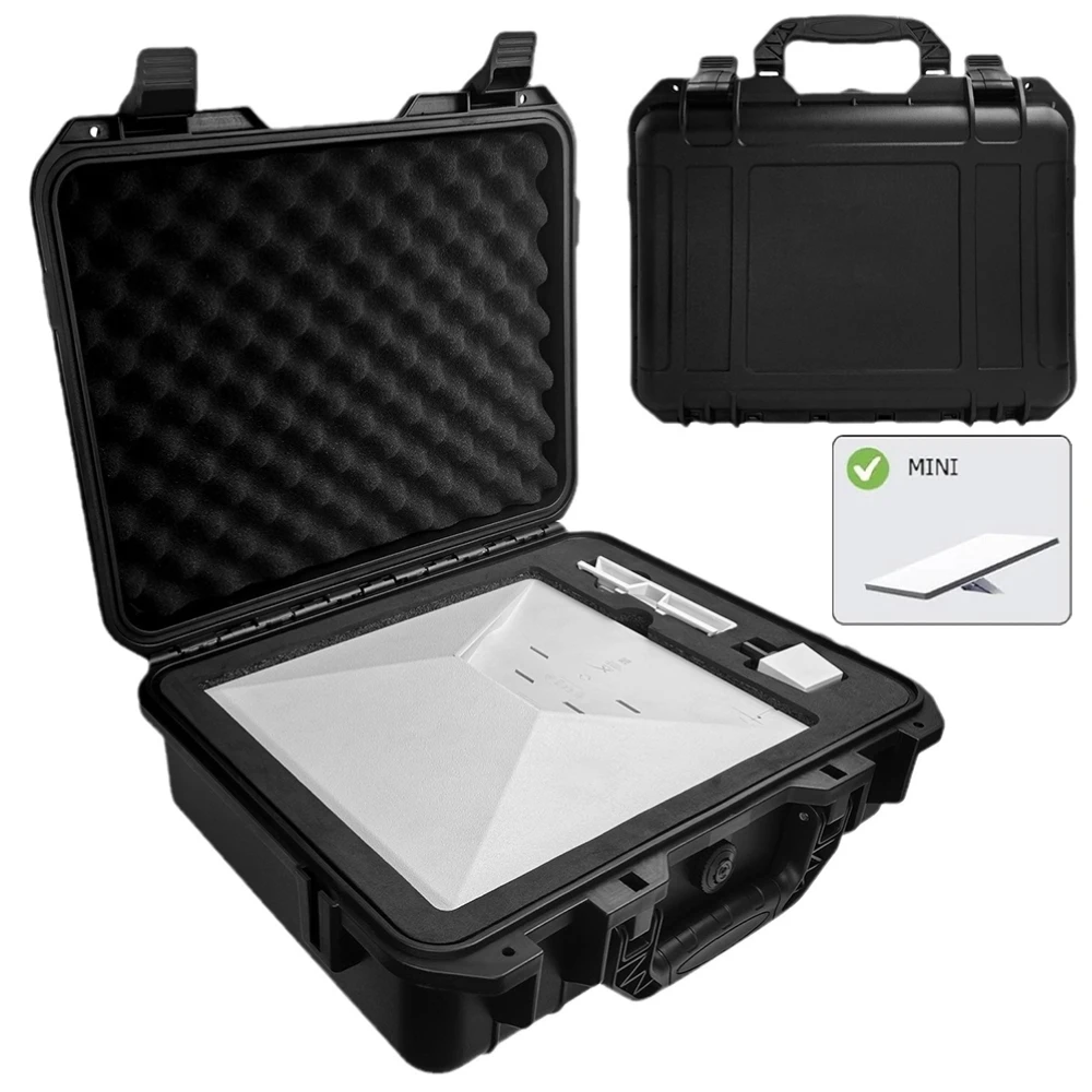 Starlink Mini Case IP67 Waterproof Hard Starlink Mini Travel Case for With Interior Foam for Accessories Lockable Storage Bag
Starlink Mini Case IP67 Waterproof Hard Starlink Mini Travel Case for With Interior Foam for Accessories Lockable Storage Bag