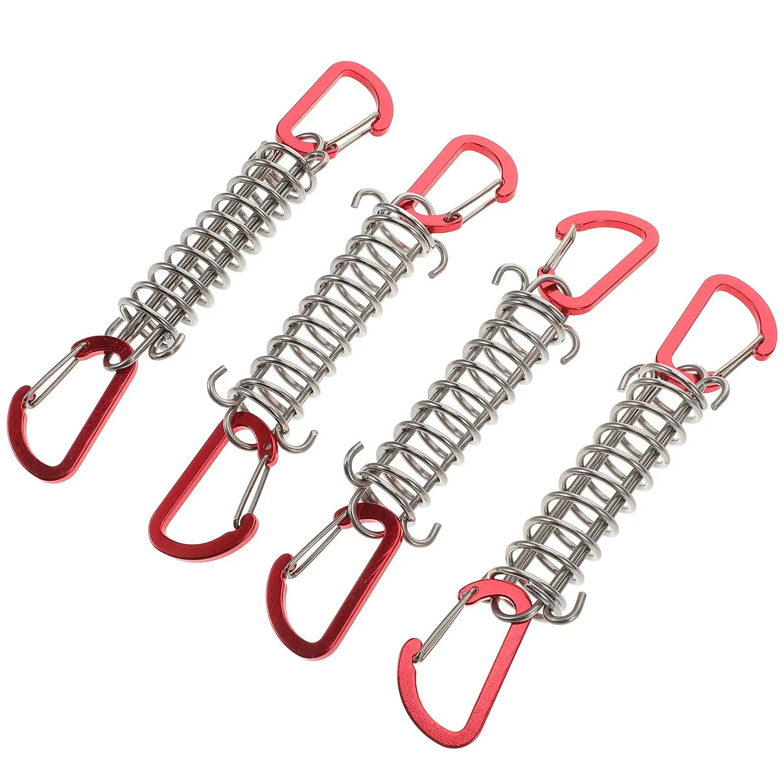 4 Pcs Spring Buckle Tent Accessories Shock Absorbing Hook Camping Hiking Tensioner Portable Rope Tightener Outdoor Supplies
4 Pcs Spring Buckle Tent Accessories Shock Absorbing Hook Camping Hiking Tensioner Portable Rope Tightener Outdoor Supplies