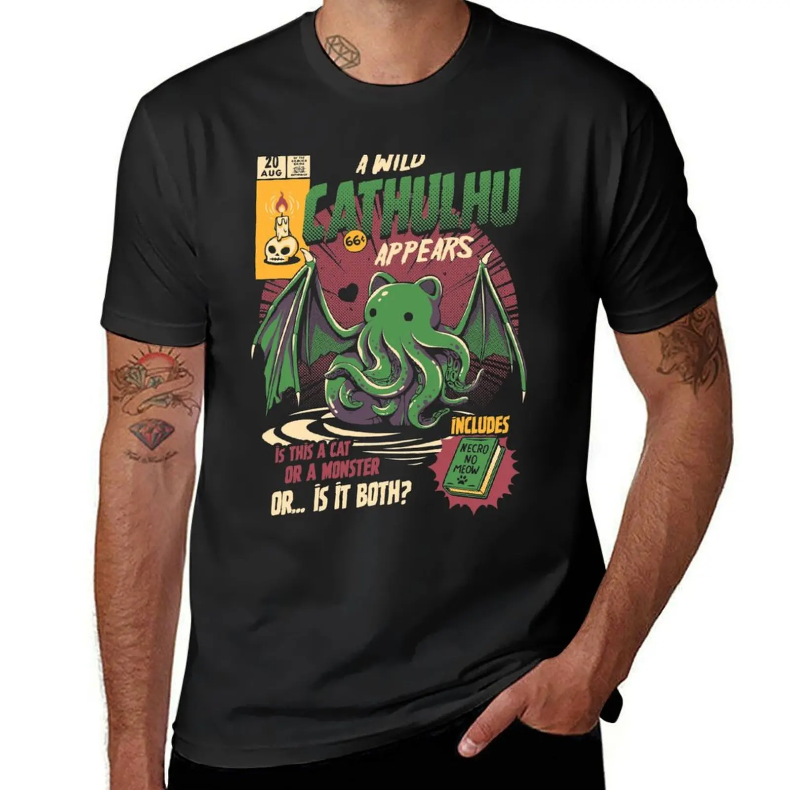 Cathulhu T-Shirt new edition summer clothes shirts graphic tees mens white t shirts
Cathulhu T-Shirt new edition summer clothes shirts graphic tees mens white t shirts