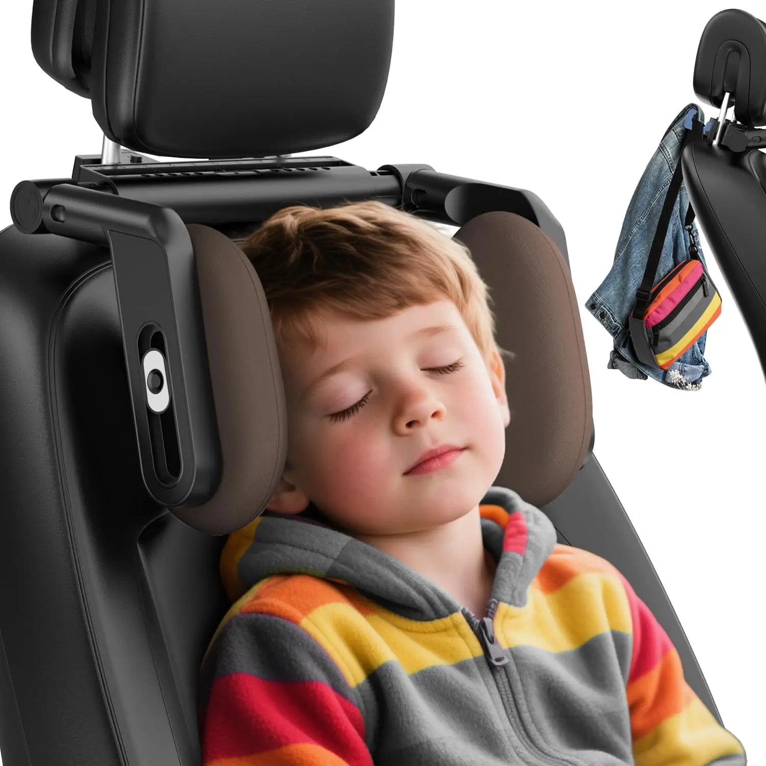 Car Headrest Pillow 4-Way Adjustable Memory Foam Neck Support U-Shaped Travel Sleeping For Adults
Car Headrest Pillow 4-Way Adjustable Memory Foam Neck Support U-Shaped Travel Sleeping For Adults