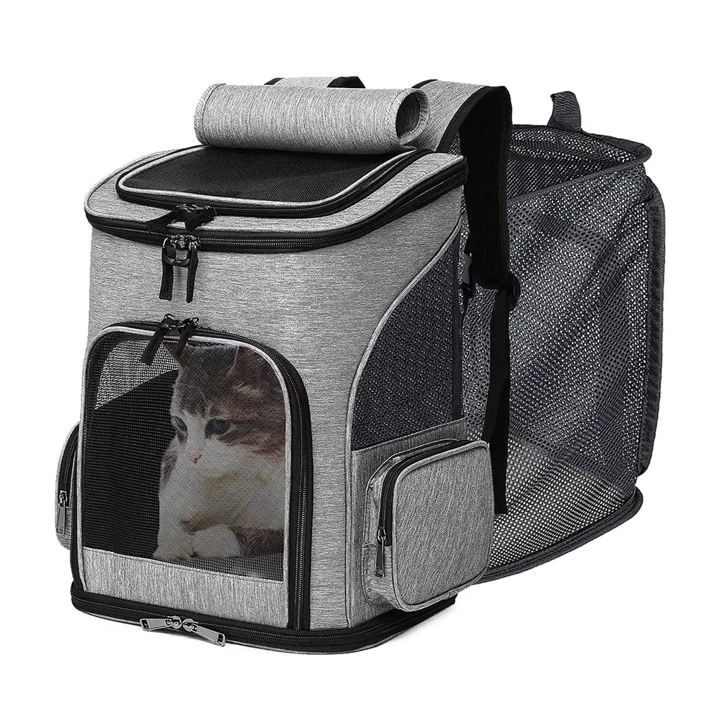 Foldable Expandable Pet Backpack Breathable Mesh Large Capacity for Cats Dogs Outdoor Travel Hiking Carrier
Foldable Expandable Pet Backpack Breathable Mesh Large Capacity for Cats Dogs Outdoor Travel Hiking Carrier