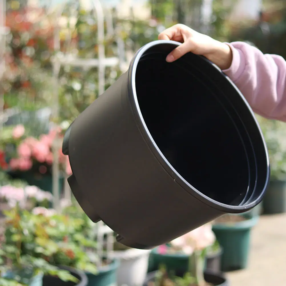 Plastic Flower Pot Sturdy Garden Planter Flower Plant Container Outdoor Nursery Planting Pot Succulent Plant Container
Plastic Flower Pot Sturdy Garden Planter Flower Plant Container Outdoor Nursery Planting Pot Succulent Plant Container