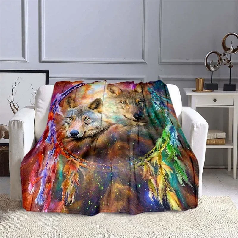 3D Print Wolf Blanket Sofa Blankets for Beds Super Soft Warm Blanket Cover Flannel Throw Blanket Portable Travel Children Quilt
3D Print Wolf Blanket Sofa Blankets for Beds Super Soft Warm Blanket Cover Flannel Throw Blanket Portable Travel Children Quilt