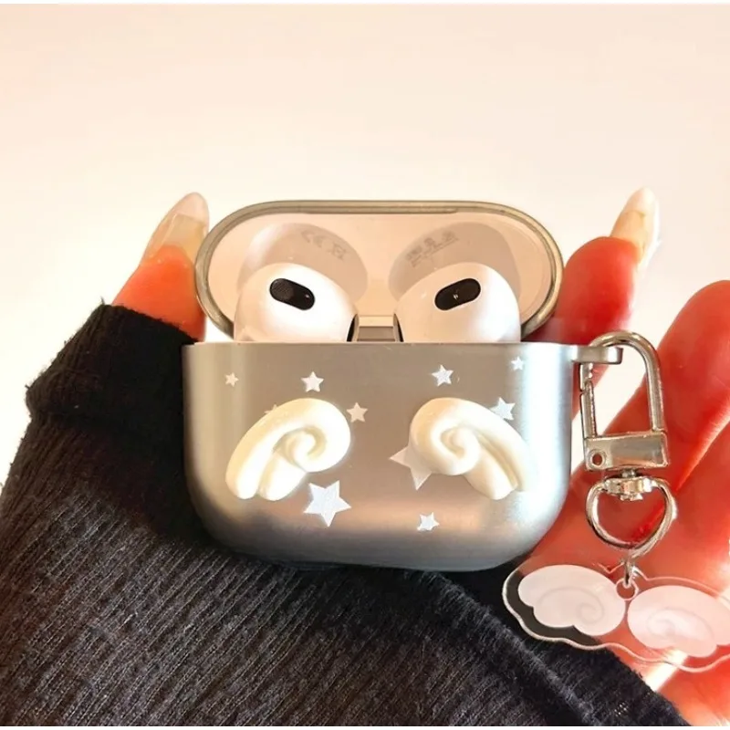 Angel Wings Earphone Case for AirPods 1/2/3/4 AirPods Pro1/2/3 Acrylic Hard Shell Headphone Protective Case Accessories Gifts
Angel Wings Earphone Case for AirPods 1/2/3/4 AirPods Pro1/2/3 Acrylic Hard Shell Headphone Protective Case Accessories Gifts